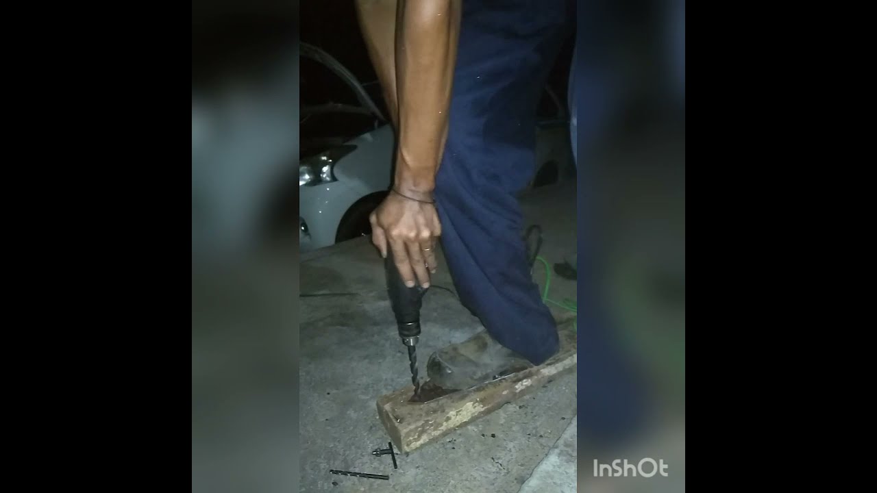 test electric drill HYUGA 10mm 250 watt bor tangan murah berkualitas by uchiha 