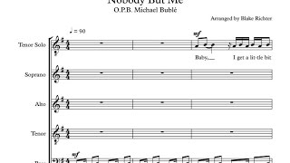 &quot;Nobody But Me&quot; - OPB Michael Bublé (arranged by Blake Richter)