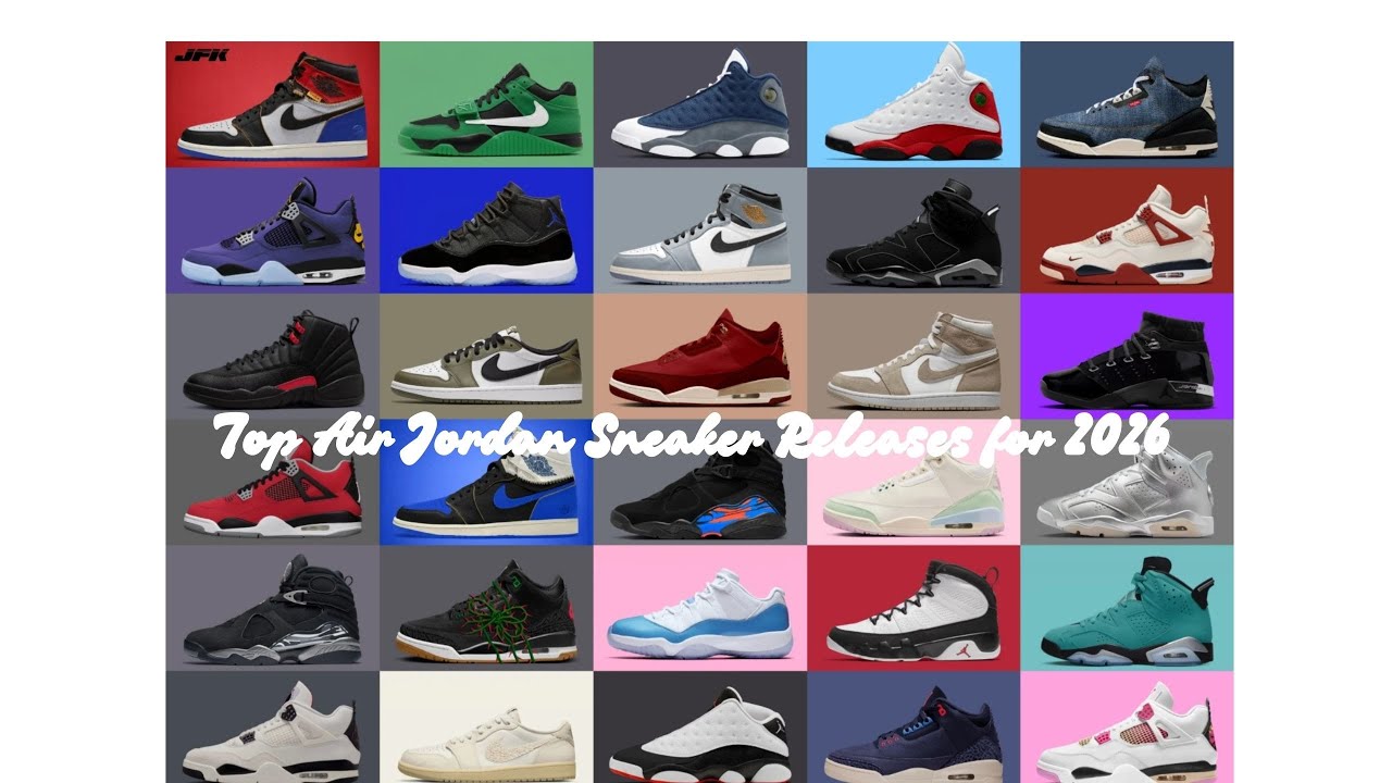 Top Air Jordan Sneake Releases for 2026
