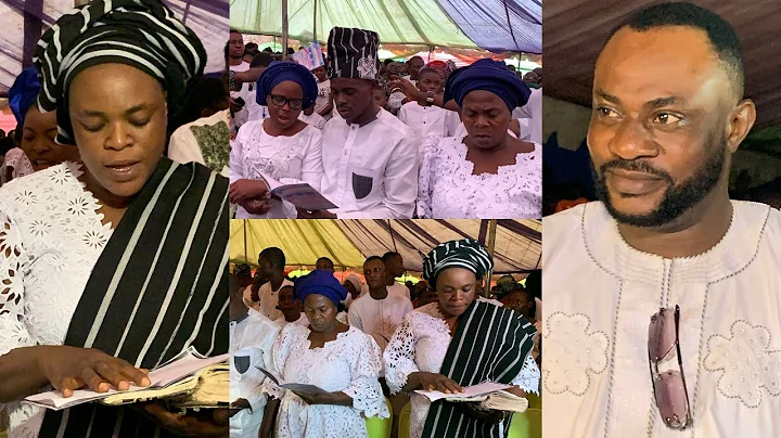 ODUNLADE ADEKOLA & FAMILY DANCE THANKSGIVING MOMENT AT LATE FATHER WAKEKEEP IN OTUN EKITI 