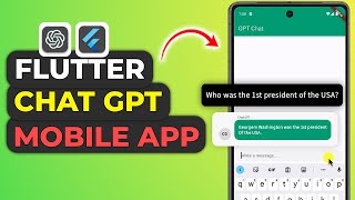 Flutter ChatGPT Chat App Tutorial | Build Open AI Powered Chat App In Flutter screenshot 3