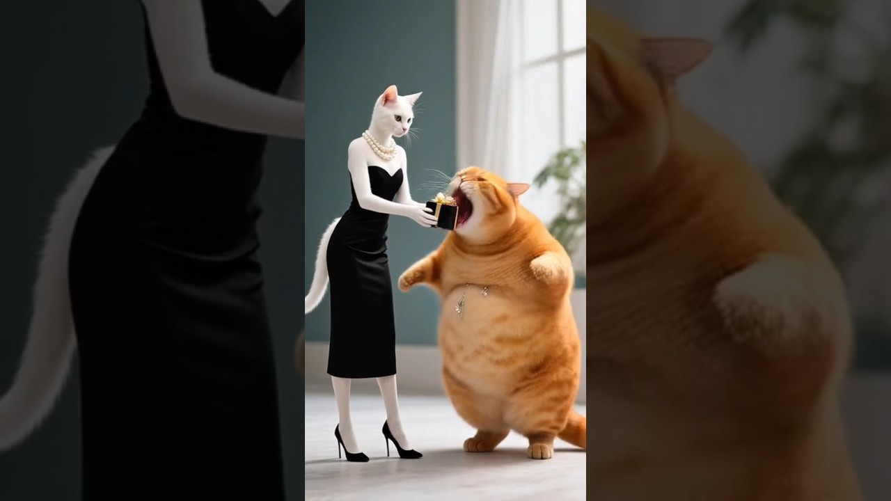 Husband Wife Billi Ka Gift 