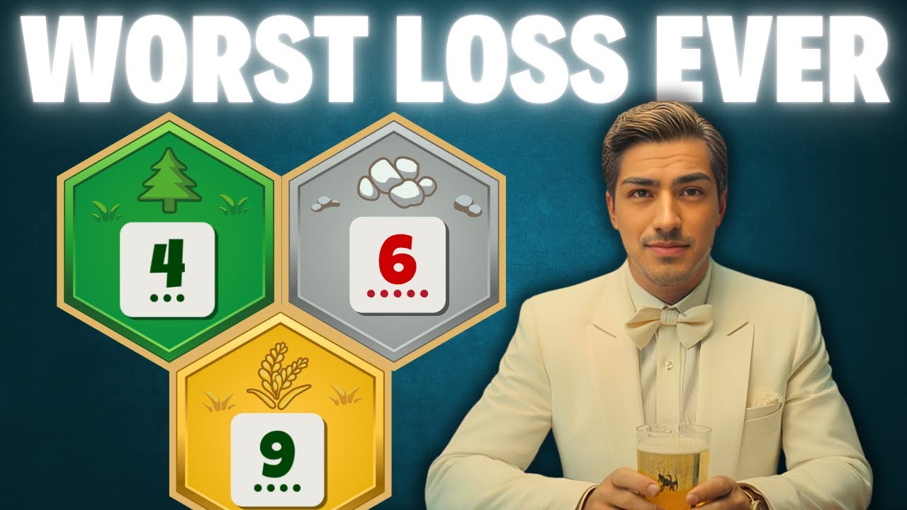 Меня разгромили в поединке 1 на 1 в Catan...