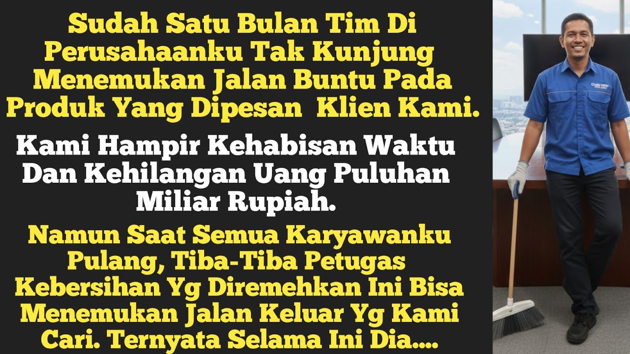 Kami Tak Bisa Menemukan Jalan Keluar Dari Masalah Produk Itu. Tapi Petugas Kebersihan Ini...
