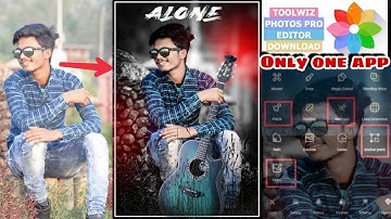 Toolwiz Photo Editing Tutorial || Toolwiz Editing || free photo editing 2021toolwiz || pic editing
