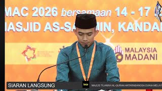 JUARA 2 || MUHAMMAD MIFTAH FARID || MTQ DMDI DI MELAKA MALAYSIA TH 2026 || UTUSAN DKI JAKARTA