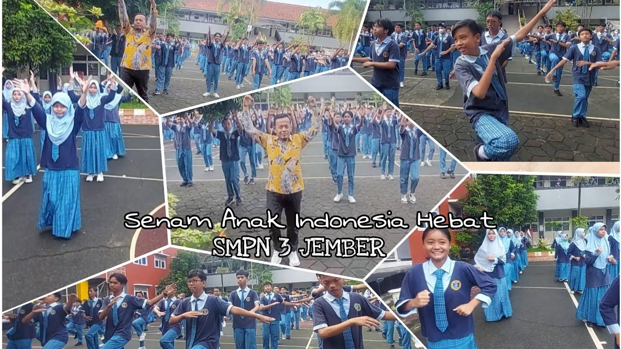 Senam Anak Indonesia Hebat - Kelas 9A-9H