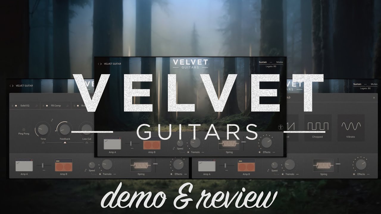Электронные инструменты | Демонстрация и обзор гитар Velvet Guitars