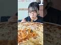 【大食い】デカ盛りチーズたっぷり激辛カレーうどん1人で食べてみた🍛🧀【海老原まよい】