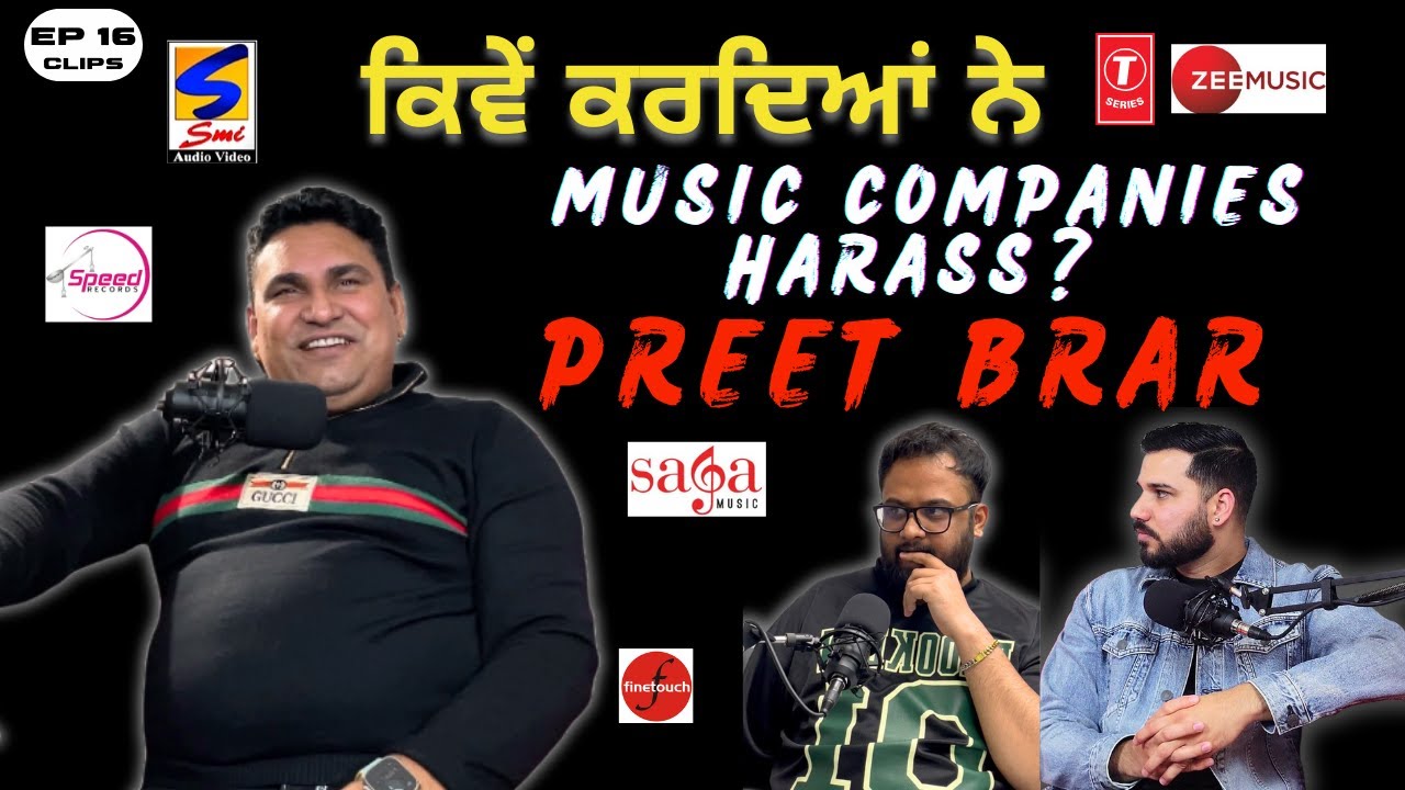Kive Kardiya ne Music Companies Bond? Preet Brar | Glassi Time Podcast