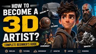 How to Become a 3D Artist? | Complete Beginner's Guide