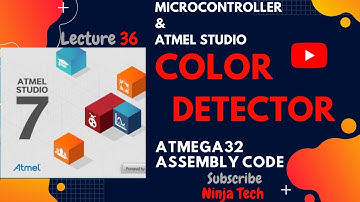 Color detector in Atmega32 using ATMEL STUDIO & PROTEUS | Tutorial | Part 36