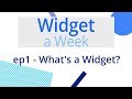 What is a Widget? - Widget a Week #1 | objD