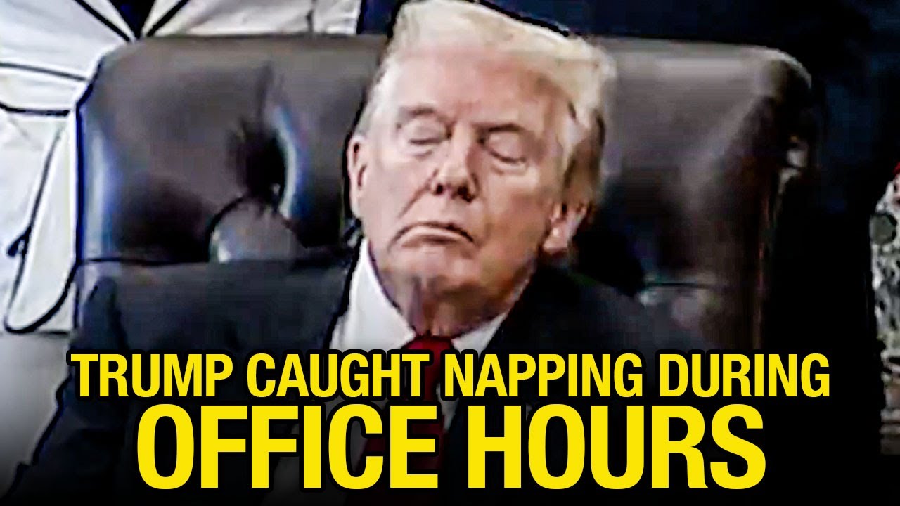 Trump Caught Falling Asleep AGAIN