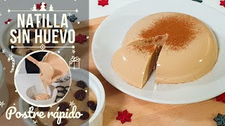 NATILLA CASERA | Natilla sin pre-mezcla (sin caja) | Natilla sin huevo | Postre rápido de Navidad