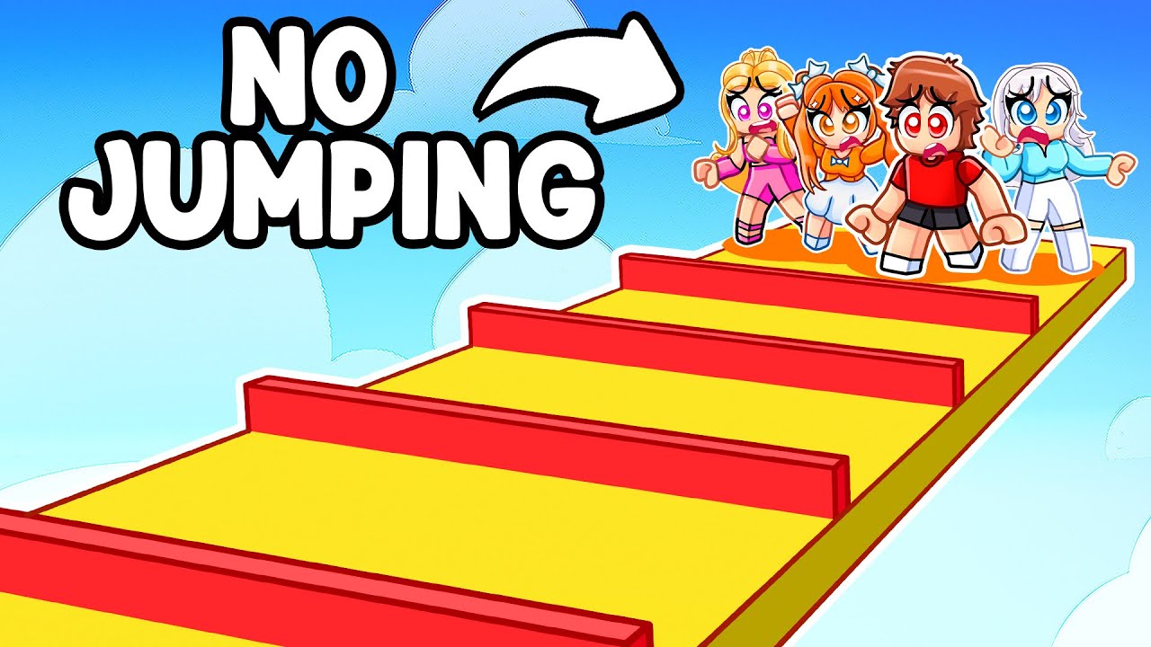 Roblox, но ты не сможешь прыгать с моими безумными фанатками...