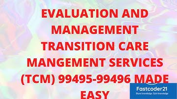 CPT TRANSITION CARE MANAGMENT SERVICES (TCM) BY FASTCODER21