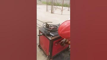 Curved bending process of steel bar- Good tools and machinery make work easy