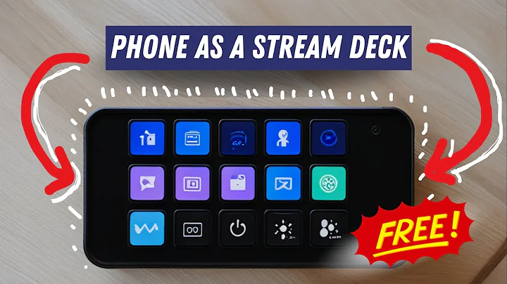 How to use your PHONE As A Stream Deck To Control OBS for FREE
