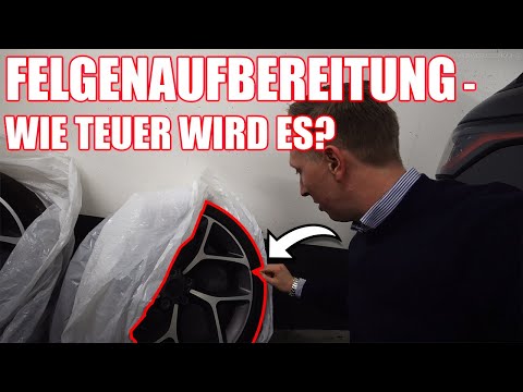 FELGENAUFBEREITUNG FÜR DAS AUTO I WAS KOSTET ES EINE FELGE ZU REPARIEREN?