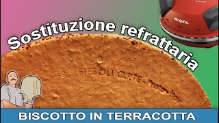 BISCOTTO FIESOLI ARTE SU FORNETTO ARIETE 909 PIZZA IN 4 MINITI -  SOSTITUZIONE PIETRA REFRATTARIA - YouTube
