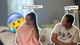 IM PREGNANT PRANK ON MOM *GONE WRONG*