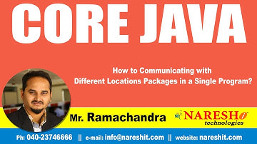 How to Communicating with Different Locations Packages in a Single Program? | Core Java Tutorial