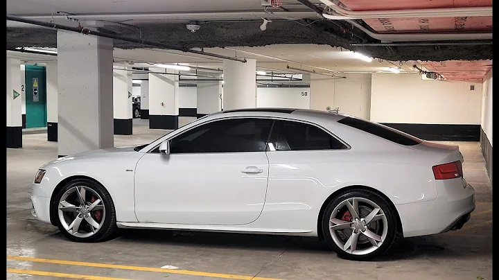 2013 Audi A5 B8.5 2.0T S-Line  "Centre Resonator delete" Cold Start to Idle