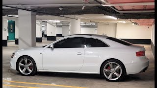 2013 Audi A5 B8.5 2.0T S-Line  Centre Resonator delete Cold Start to Idle
