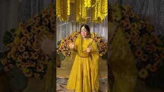 Haldi Ceremony Decoration Ideas 😍 | Wedding Haldi Setup Full Video
