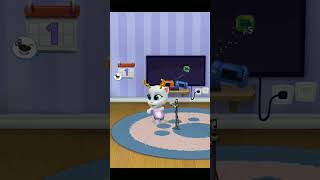 Talking Tom's friend Angela Singing Song #friend #talkingtom #talkingangela #talkingfriends #cartoon