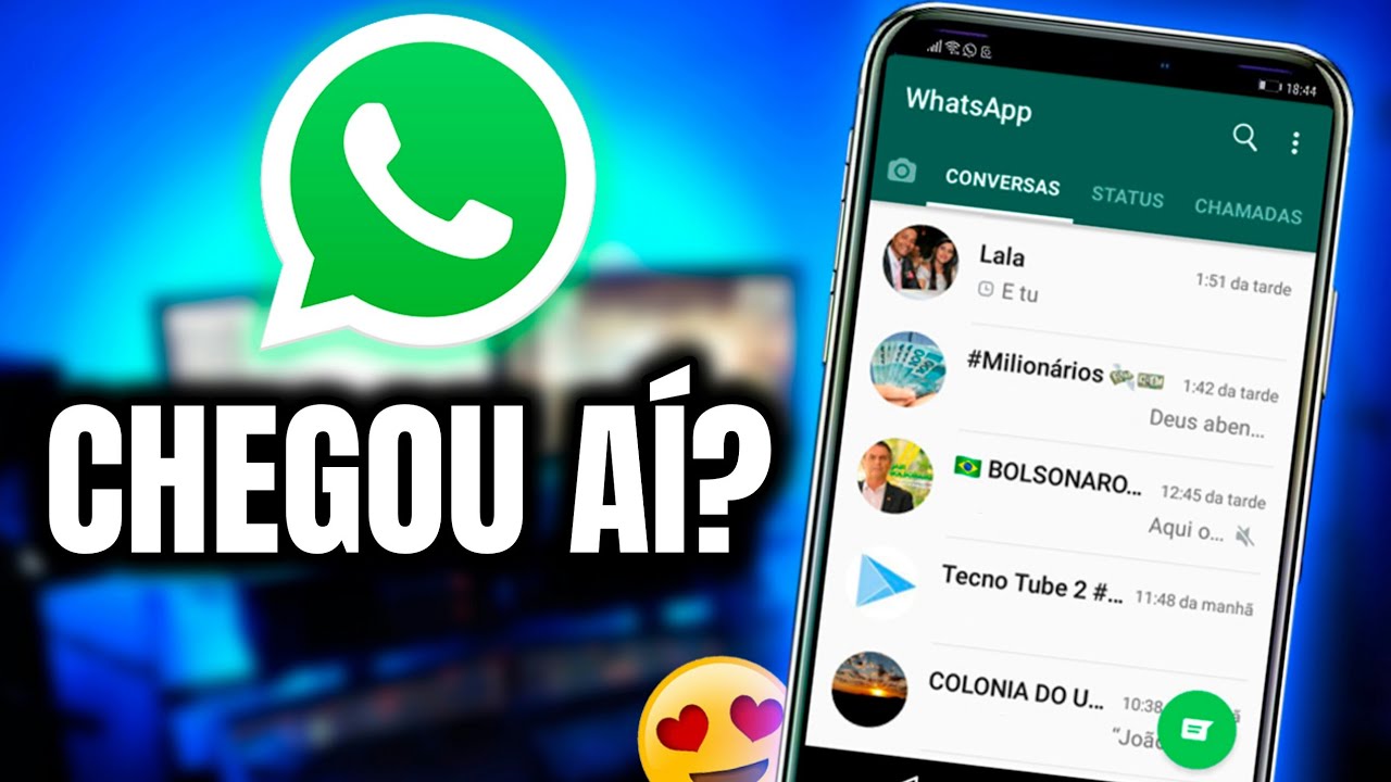 CHEGOU!! Nova Atualização do WhatsApp RECURSO NOVO No Status! VOCÊ VIU ...