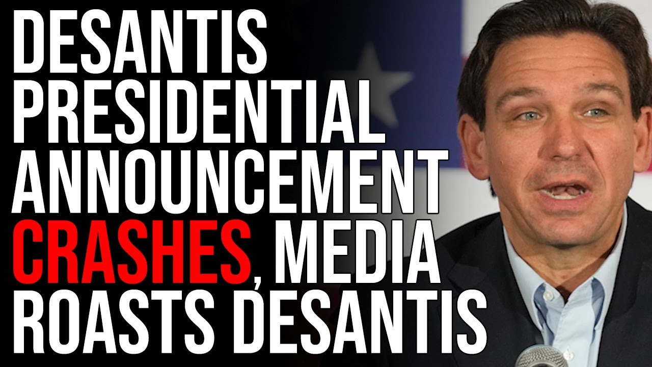 DeSantis Presidential Announcement CRASHES, Media ROASTS Elon & DeSantis