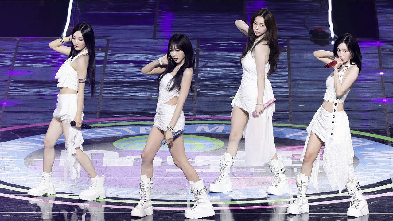 에스파(aespa) Full ver. (Whiplash + Supernova + Thirsty + Next Level 외 1곡) 직캠  | 마이케이페스타 • 250619