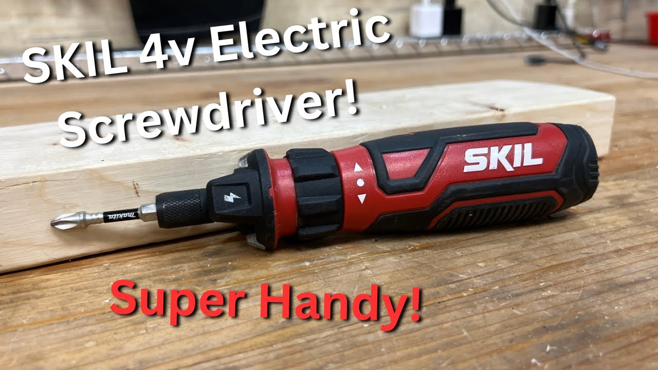 Everyone Should Have One of These!  SKIL 4v Electric Screwdriver 