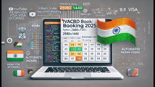 Python, Automated Indian Visa Appointment Booking Software | ভিসা অ্যাপয়েন্টমেন্ট বুকিং (IVACBD)