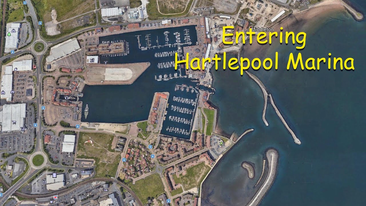 How to enter Hartlepool Marina YouTube