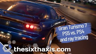 L'image du jour : GT7, tous les comparatifs graphique PS4 vs PS5 / GT Sport  / Ray Tracing