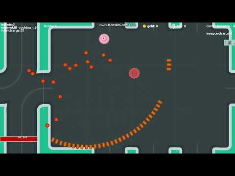 Gears Dungeon---A python 2D roguelike shooting game I made