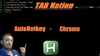 Celebrity AutoHotkey Chrome Part 4 - Simplest Way With Out Admin Rights or Installing Anything Outside of AHK Net Worth