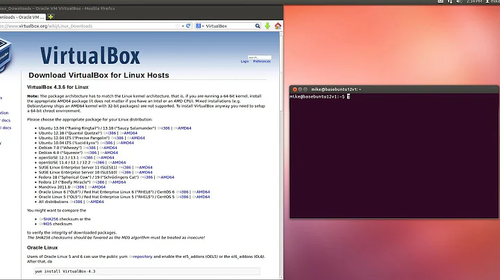 Install/Upgrade Oracle VirtualBox 4.3+ in Ubuntu 12.04