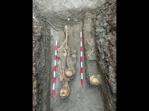 Hallan 12 tumbas musulmanas durante las obras del bulevar entre San Lorenzo y avenida España