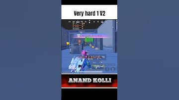 VERY HARD 😱 1V2 CLUTCHES WAIT FOR END #anandkolligaming #shorts
