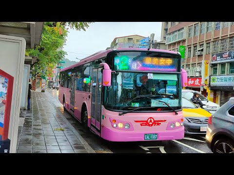 欣欣客運綠2左線 往景美女中 捷運萬芳醫院站出站(EAL-1087)