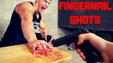 Shot POINT BLANK in the Fingernails | Bodybuilder VS World