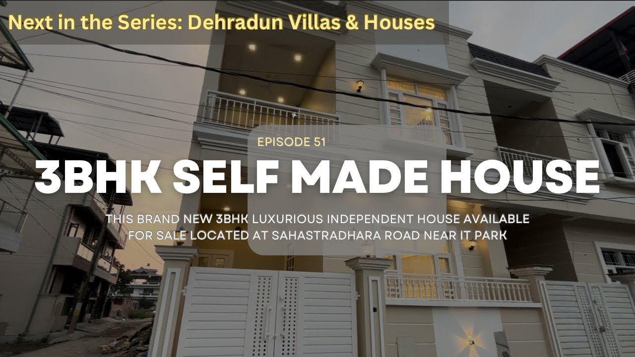 Luxury 3BHK Duplex House for Sale in Dehradun | Sahastradhara Road | Modern Duplex home Dehradun