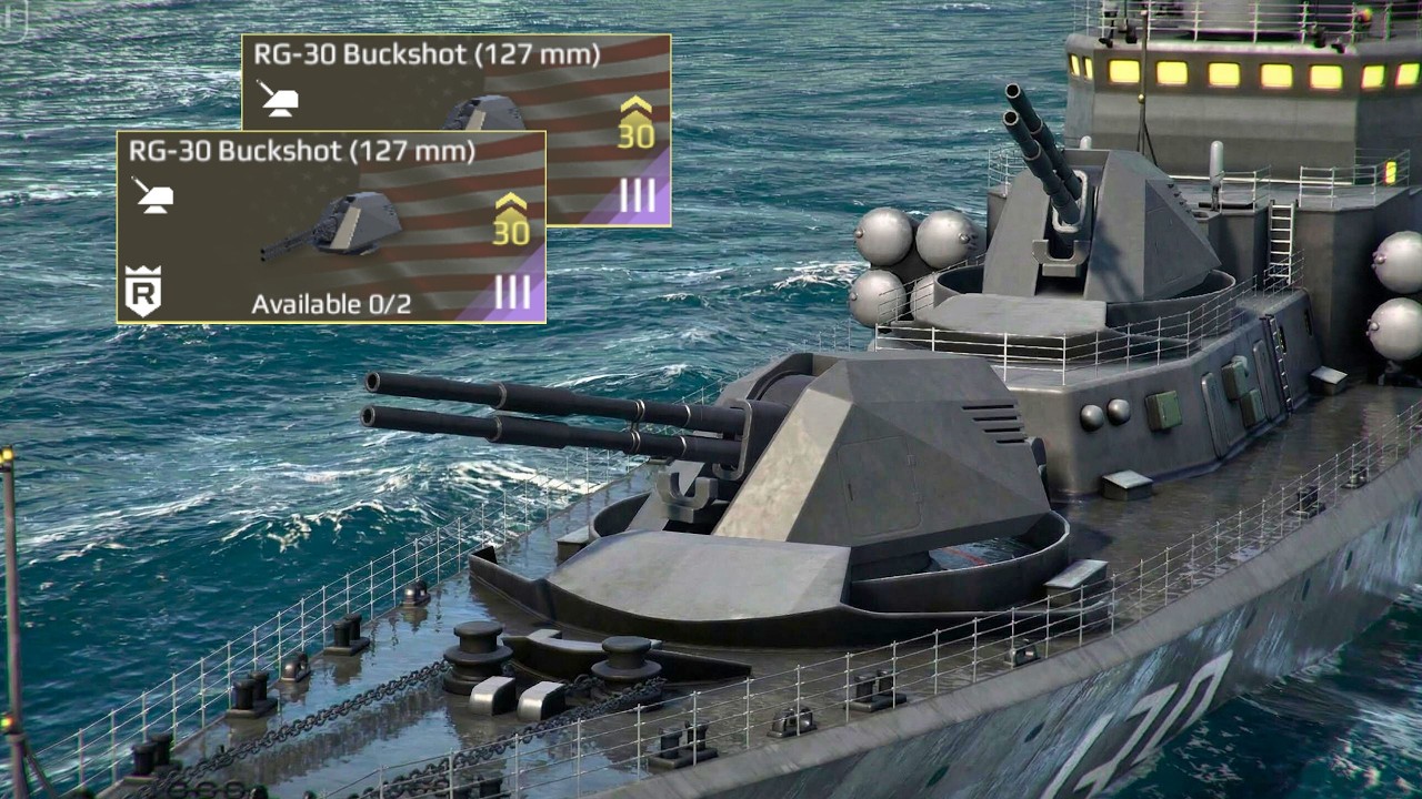 Using this cannon.. feel like a IJN Yamato.. - RG-30 Buckshot Gameplay - Modern Warships