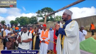 Shaikh Nuro Mecupa, Lecture at the Idil-Fitr, Campo da Faina, Nampula City.