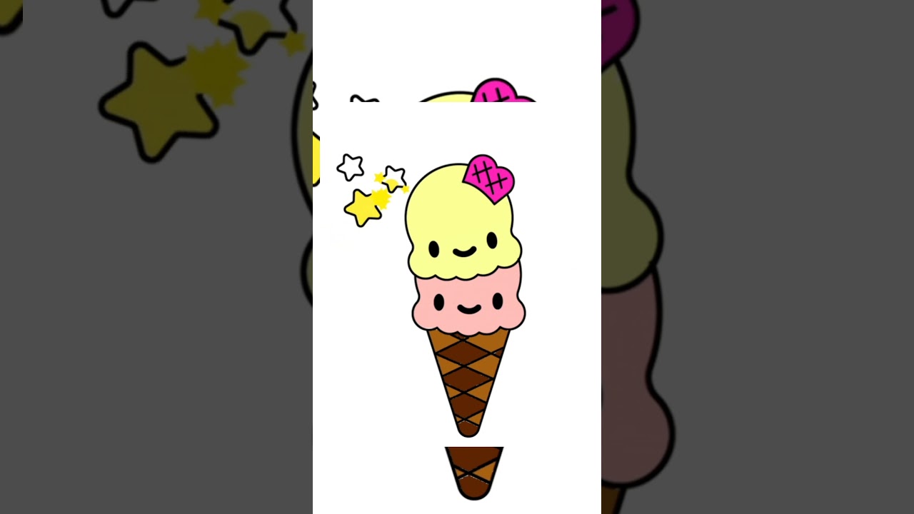 Coloring Ice Cream 