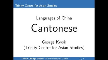 Cantonese (George Kwok)